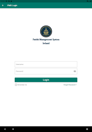 Parish Management System Screenshot 2