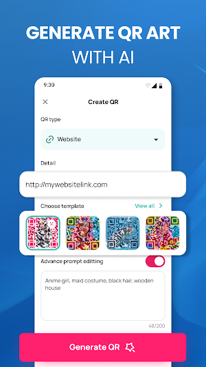 QRArt: AI QR Art Generator Screenshot 0