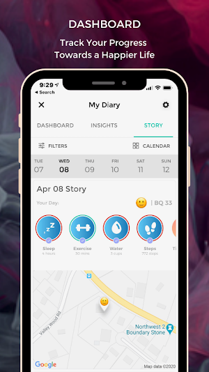 mybliss: A Happiness Companion Screenshot 2