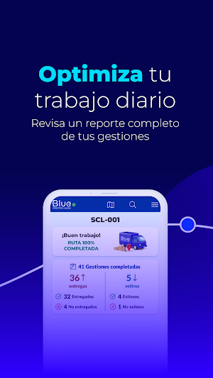 Couriers Blue Express Screenshot 1