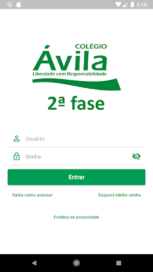 Colégio Ávila - 2ª fase Screenshot 3