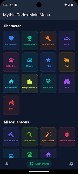 Mythic Codex Screenshot 1