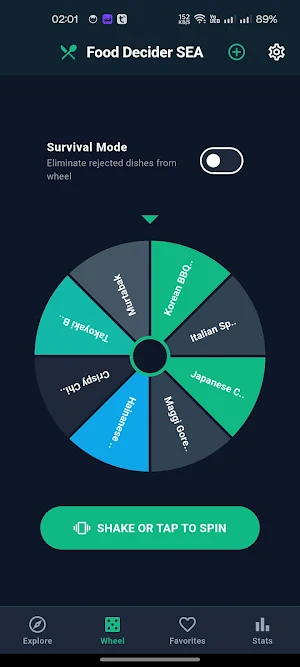 Food Decider Screenshot 1