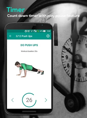 7 Minutes Daily Weight Loss Home Workouts : FitMe Screenshot 0