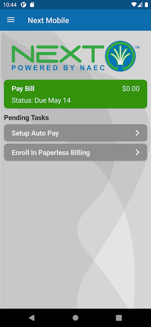 NEXT, Powered by NAEC Screenshot 1