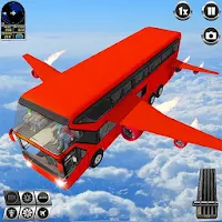 Flying Bus Simulator Bus Games