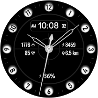 Minimal Hybrid Watch Face
