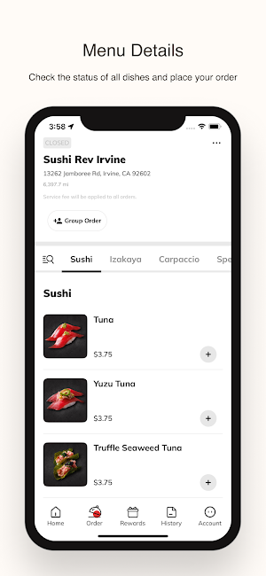 Sushi Rev Screenshot 1