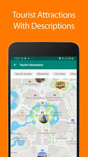 Florida Offline Map and Travel Guide Screenshot 0