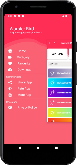 Warbler Bird Sounds Screenshot 2