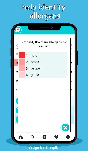Food allergy diary Screenshot 3