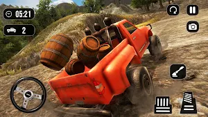 Pickup Truck Extreme Offroad Driving Screenshot 3