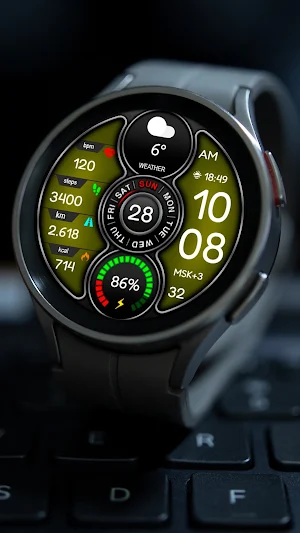 Digital LUAN URX30 Watch face Screenshot 2