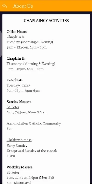 St Peter UNN Screenshot 2