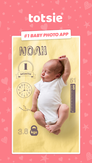 Totsie – Baby Photo Editor Screenshot 0