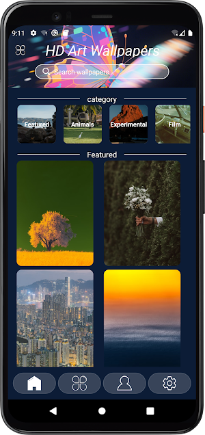 HD Art Wallpapers Screenshot 3