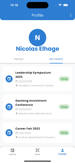 Moratwe RSVP Screenshot 1