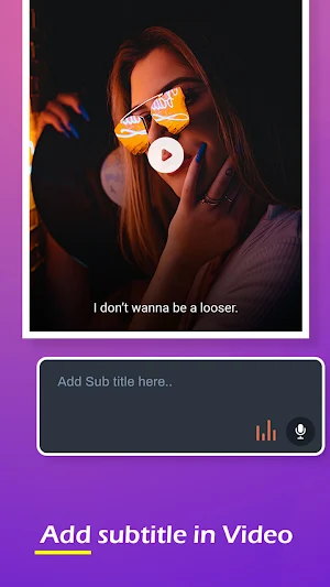 Video Subtitle Creator Screenshot 0