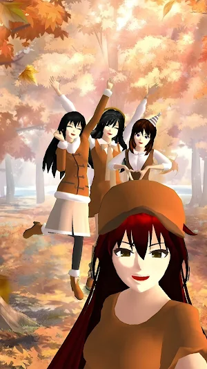 Sakura School Girl Wallpapers Screenshot 1