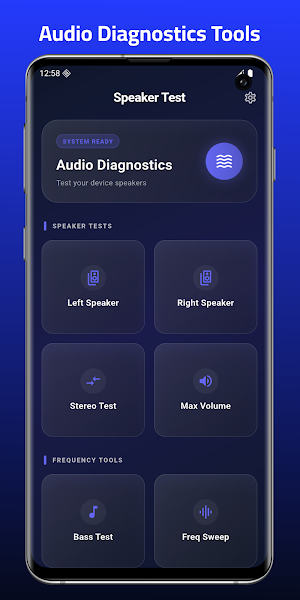 Speaker Test – Stereo Checker Screenshot 0