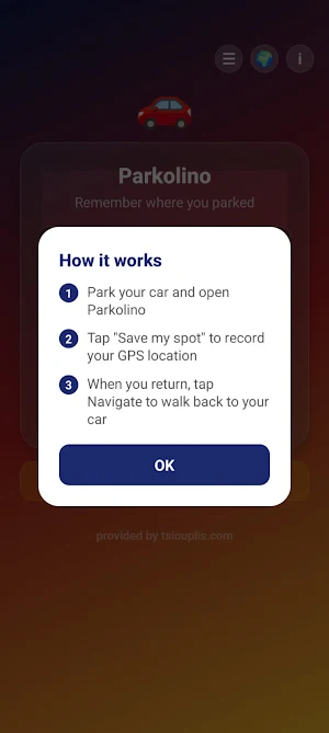 Parkolino Screenshot 1
