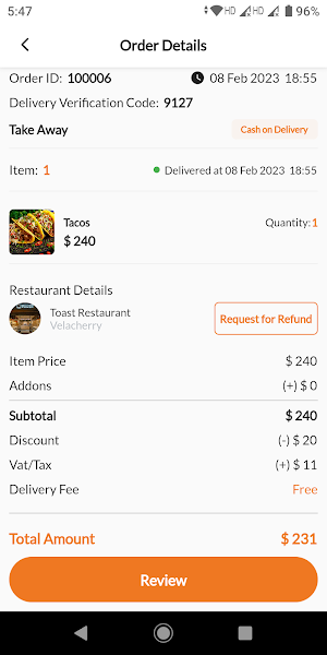 Get Food Screenshot 3
