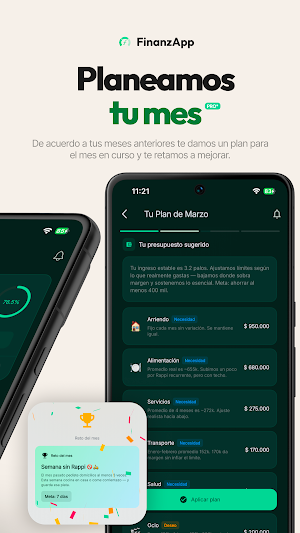 FinanzApp: Presupuestos e IA Screenshot 1