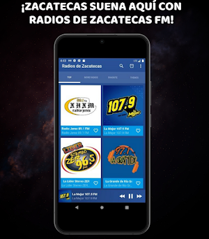 Radios de Zacatecas FM Screenshot 0