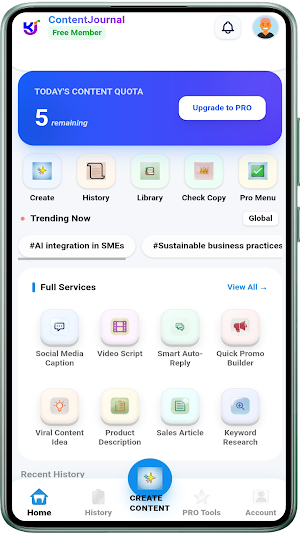 ContentJournal Screenshot 0