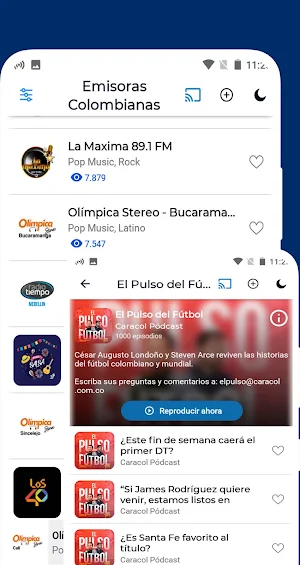 Emisoras Colombianas en Vivo Screenshot 2
