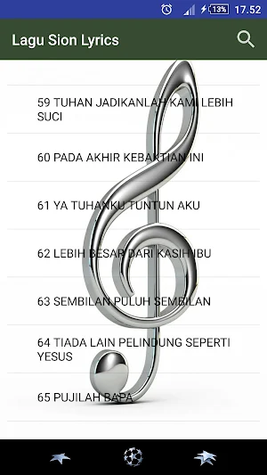 Lagu Sion Lengkap Screenshot 1