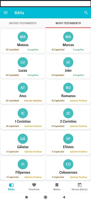 Bíblia Sagrada NVI Português Screenshot 1