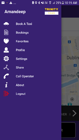 Trinity Taxis Screenshot 1