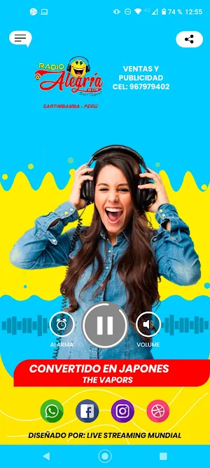 Radio Alegria Marcabal Grande Oficial Screenshot 1