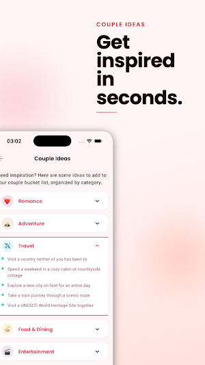 Couple Bucket List Screenshot 1