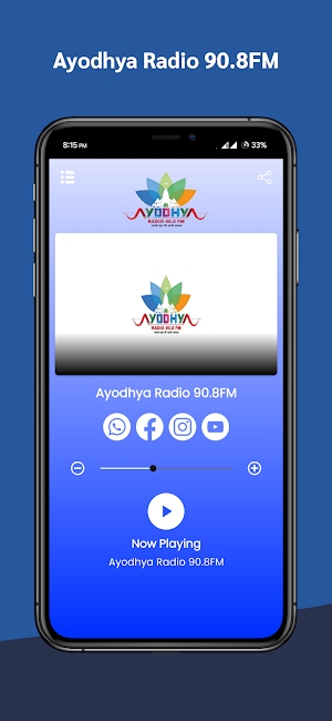 Ayodhya Radio 90.8FM Screenshot 0