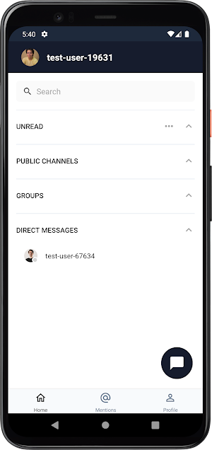 PubNub Chat SDK Demo Screenshot 2