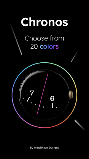 Chronos - Minimal Watch Face Screenshot 2