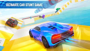 Ultimate Car Stunts - Mega Ramp Stunt Car Games Screenshot 2