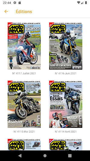 Moto Revue Magazine Screenshot 0