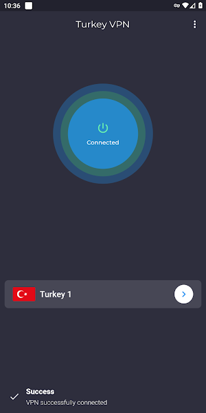 Turkey VPN - Get Turkey IP Screenshot 1