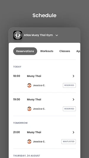 Atlas Muay Thai Gym Screenshot 2