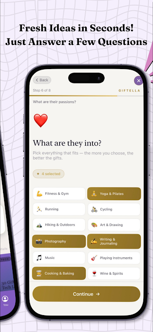 Giftella - Gifting Made Easy Screenshot 1