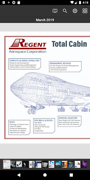 Aircraft Interiors Internation Screenshot 3