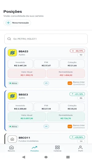 Aplicativo Datagrana Screenshot 2