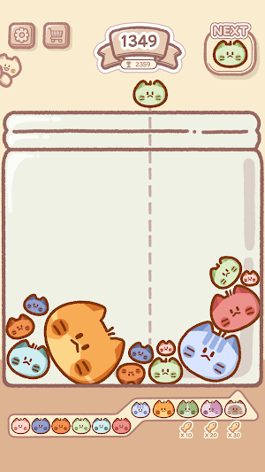 Cat Watermelon - Match Game Screenshot 2