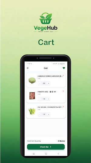 VegeHub Screenshot 1