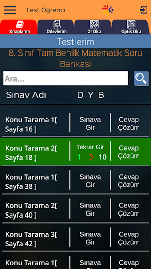 Keşif Öğrenci Screenshot 1