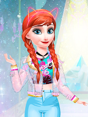 ❄️ Modern Sisters Dress Up Makeup Screenshot 0