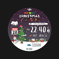 SamWatch Doodle Weather Winter